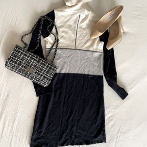 Paul and Shark Color Block dress